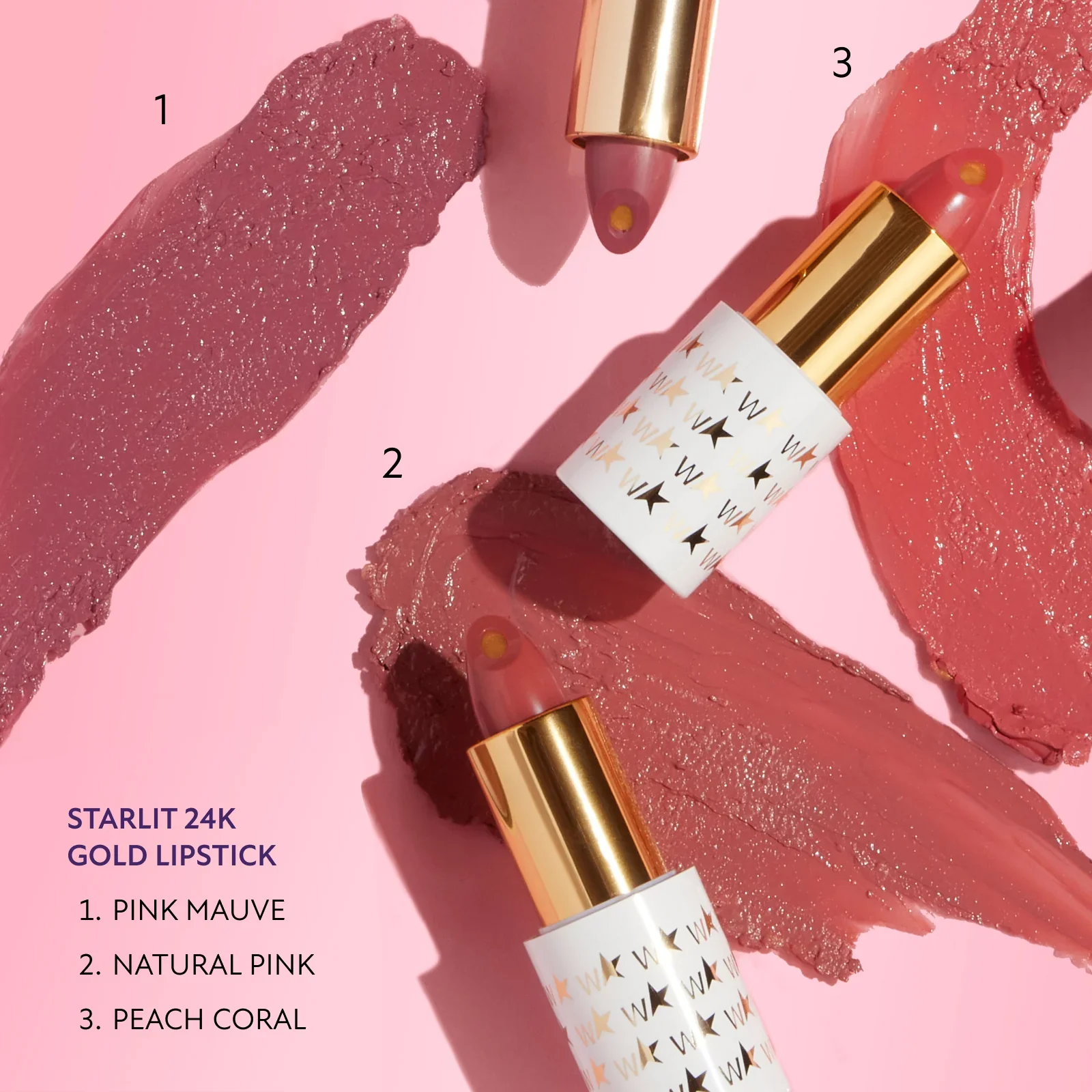 Starlit 24k Gold In-the-Core Lipstick - Image 3
